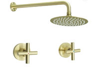 All Copper Brush ODM 0.8MPA Concealed Shower Mixer Tap